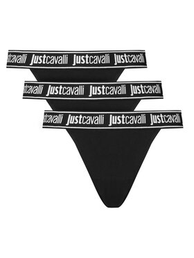 Just Cavalli Just Cavalli Conjunto de tangas 81PAJU01 CJUT2 Negro