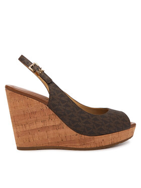 MICHAEL Michael Kors Босоніжки MICHAEL Michael Kors Rosie Wedge 40S6RSHS1B Коричневий