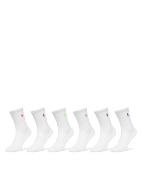 Polo Ralph Lauren Dlhé ponožky Polo Ralph Lauren 455972889003 Biela