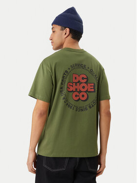 DC Shoes DC Shoes Camiseta Work Circle EDYZT04369 Verde Regular Fit