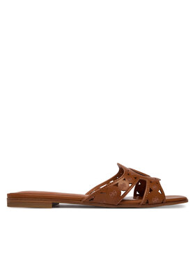 Guess Шльопанці Guess FLJCS2 LEA03 Коричневий