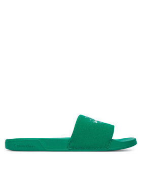 Calvin Klein Natikače Calvin Klein Ess Slide Cv YM0YM01393 Zelena