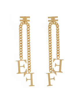 Elisabetta Franchi Ausskari Elisabetta Franchi OR-17A-56E2-V220 Zelta