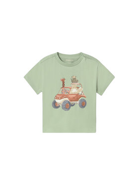 Mayoral Mayoral Camiseta 1010 Verde Regular Fit