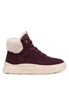 Geox Зимни обувки Geox J Laquinny Girl Wpf J56NFA 00022 C7357 M Бордо