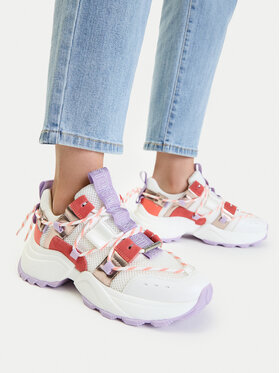 Steve Madden Снікерcи Steve Madden Tazmania SM11002419 Білий