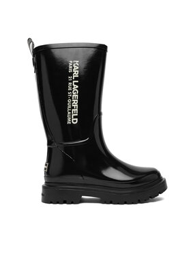 KARL LAGERFELD Gumene čizme KARL LAGERFELD KL47180S Crna