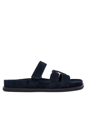 Tory Burch Шльопанці Tory Burch Ines Sport Slide 163481 Cиній