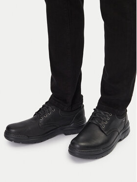 Clarks Туфлі Clarks Rockie Walk Gtx Gore-Tex 261734647 Чорний