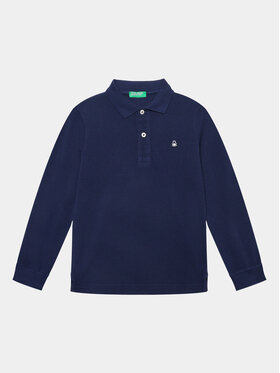 United Colors Of Benetton United Colors Of Benetton Поло 3089C300Z Cиній Regular Fit
