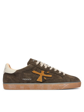 Premiata Sneakersy Premiata Steven Var 7627 Zielony ciemny