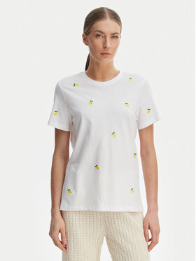 ONLY ONLY Camiseta Ketty 15288473 Blanco Regular Fit