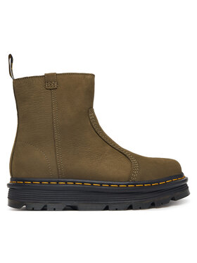 Dr. Martens Botine Dr. Martens ZEBZAG Rigger Olive Wyoming DM42022300 Verde