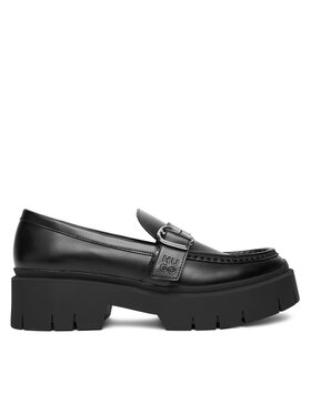 HUGO Loafersy HUGO 50548196 Černá