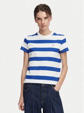 Tommy Jeans Tommy Jeans Camiseta Flag DW0DW23801 Azul Regular Fit