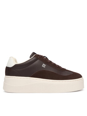 HUGO Superge HUGO Lyzzplt 50573912 Temno rjava