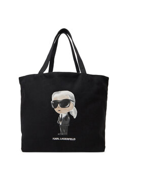 KARL LAGERFELD Kabelka KARL LAGERFELD A2W50027 Černá