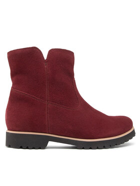 Zarro Īsie zābaki Zarro DL003 Bordo