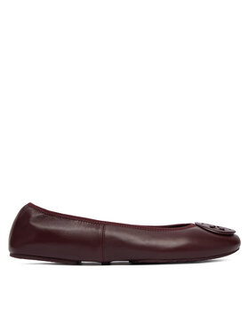 Tory Burch Балетки Tory Burch Reva 174536 Бордовий