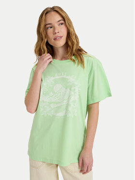 Roxy Roxy Camiseta Hangloose The Sky ERJZT06020 Verde Regular Fit
