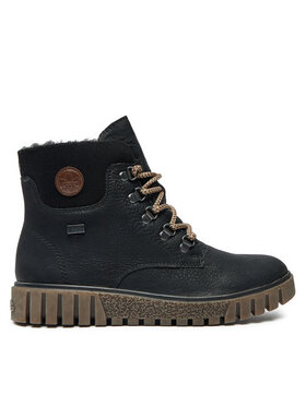 Rieker Schnürschuhe Rieker Y3433-00 Schwarz