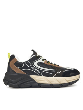 Iceberg Sneakersy Iceberg IU1706 Hnedá