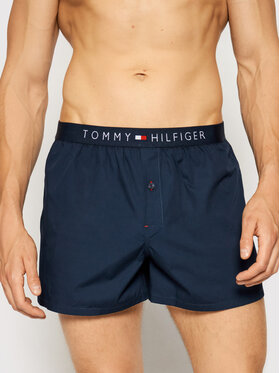 Tommy Hilfiger Tommy Hilfiger Boxershorts Cotton Woven Boxer Icon 1U87905489 Dunkelblau