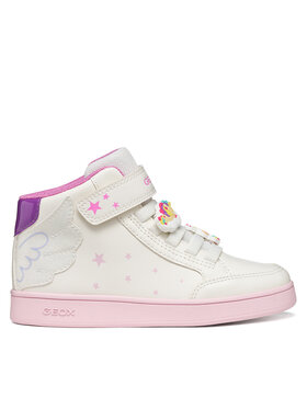 Geox Sneakers Geox J Eclyper Girl J66LRA 0BCQ6 C0653 S Weiß