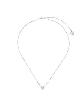 Guess Náhrdelník Guess JUBN06 087JW Strieborná
