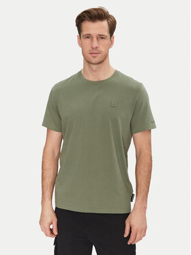 Moose Knuckles Moose Knuckles T-shirt Duluth M15MT759 Zelena Regular Fit