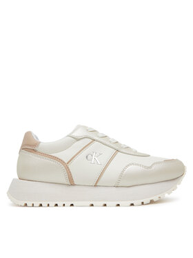 Calvin Klein Jeans Sneakersy Calvin Klein Jeans V3A9-82034-1355A S Écru