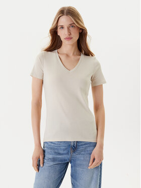 United Colors Of Benetton United Colors Of Benetton Футболка 3GA2E4230 Бежевий Regular Fit