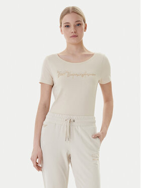 EA7 Emporio Armani EA7 Emporio Armani Camiseta 7W000978 AF10373 U1088 Beis Regular Fit