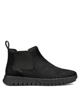 Geox Ghete Jodhpur Geox D Flextride D669AD 000QS C9999 Negru