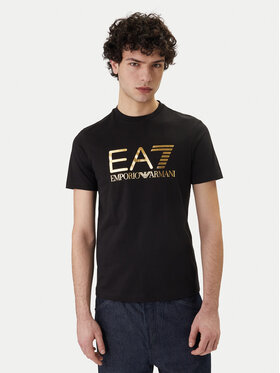 EA7 Emporio Armani EA7 Emporio Armani Majica 7M001412 AF22264 MC004 Črna Regular Fit