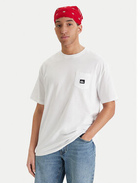 Quiksilver Quiksilver Camiseta Salt Water EQYZT08205 Blanco Comfort Fit