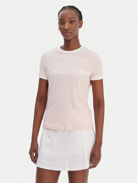 Guess Guess Camiseta V6GI08 K2975 Rosa Regular Fit