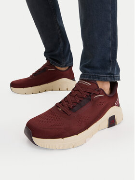 Skechers Sneakersy Skechers Flex - Zayder 233218/BURG Bordowy