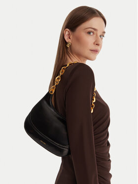 Calvin Klein Handtasche Calvin Klein Chain Shoulder Bag LV04F3403G Schwarz