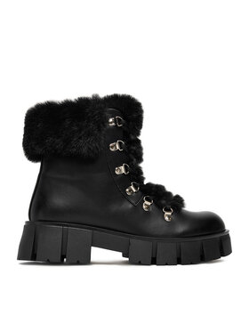 DeeZee Šnurovacia obuv DeeZee 90190-6 Čierna