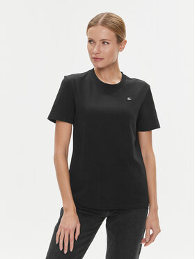 Calvin Klein Jeans Calvin Klein Jeans Marškinėliai J20J223226 Juoda Regular Fit