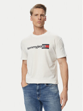 Tommy Jeans Tommy Jeans Camiseta Entry Dna DM0DM23406 Blanco Regular Fit