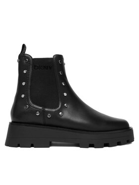 DKNY Kotníková obuv s elastickým prvkem DKNY Shelah K4534178 Černá