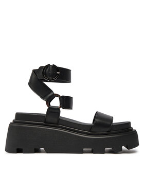 Altercore Sandále Altercore Marilla Vegan Čierna