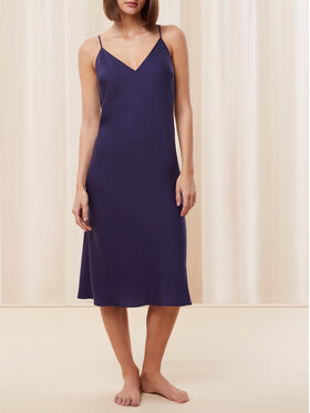 Triumph Triumph Νυχτικό Silky Sensuality 10216557 Σκούρο μπλε Regular Fit