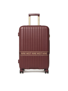 Nine West Walizka średnia Nine West CEO-NW-M-002-10 Bordowy