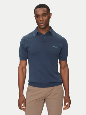 Guess Guess Polo M4GR07 Z3DN1 Σκούρο μπλε Regular Fit