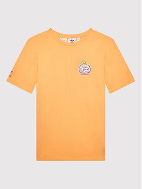 adidas adidas T-shirt KEVIN LYONS HF7579 Narančasta Regular Fit