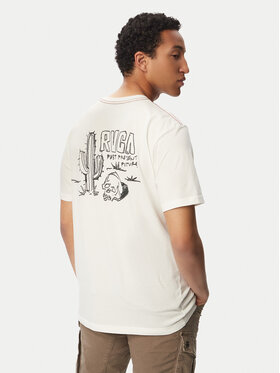 RVCA RVCA Camiseta Deth Valley 23A351532 Blanco Regular Fit