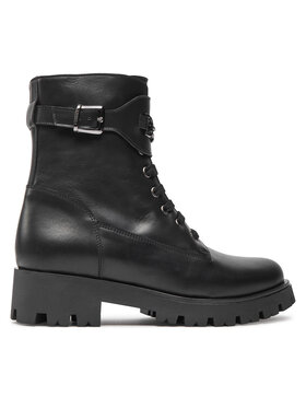 TWINSET Outdoorová obuv TWINSET Anfibio 242GCJ S Čierna